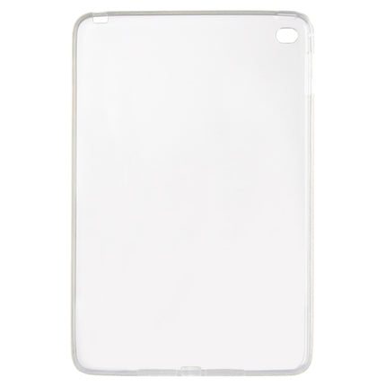 Smooth Surface TPU Case for iPad Mini 4(Transparent)-garmade.com