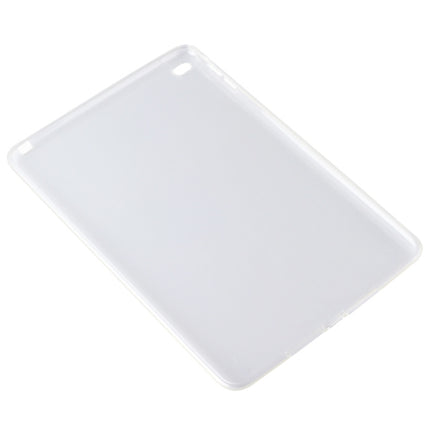 Smooth Surface TPU Case for iPad Mini 4(Transparent)-garmade.com
