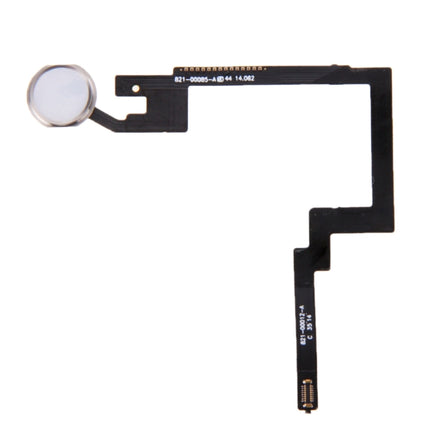 Home Button Assembly Flex Cable for iPad mini 3, Not Supporting Fingerprint Identification(Silver)-garmade.com