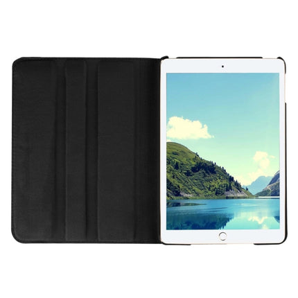Litchi Texture 360 Degree Rotating Smart Leather Case with Holder for iPad mini 4 / mini 5(Black)-garmade.com
