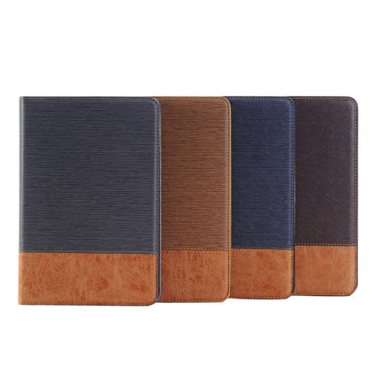 Cross Texture Horizontal Flip Smart Leather Case with Holder & Card Slots & Wallet for iPad Mini 4(Coffee)-garmade.com