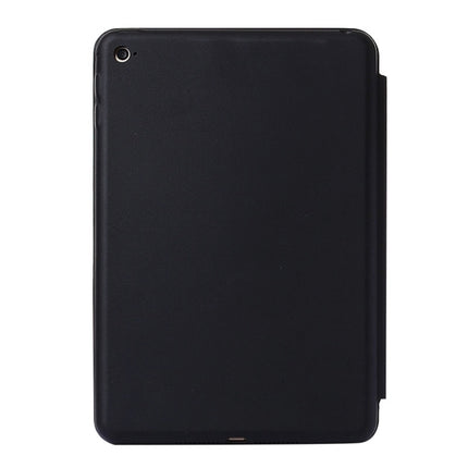 Horizontal Flip Solid Color Leather Case with Holder & Sleep / Wake-up Function for iPad mini 4(Black)-garmade.com
