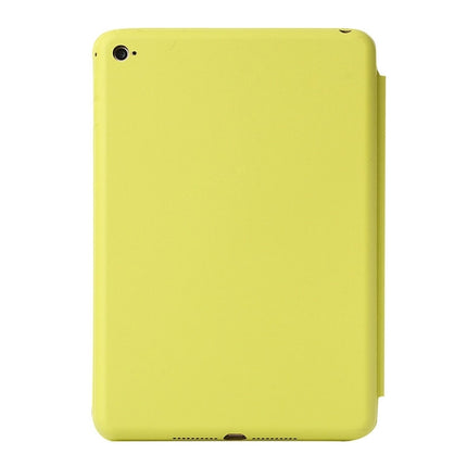 Horizontal Flip Solid Color Leather Case with Holder & Sleep / Wake-up Function for iPad mini 4(Green)-garmade.com