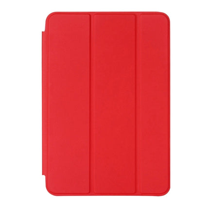 Horizontal Flip Solid Color Leather Case with Holder & Sleep / Wake-up Function for iPad mini 4(Red)-garmade.com
