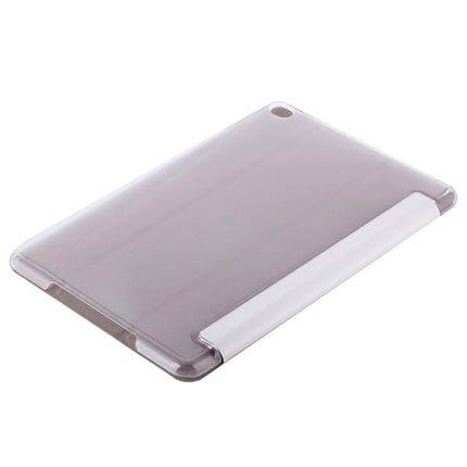 Transformers Style Silk Texture Horizontal Flip Solid Color Leather Case with Holder for iPad mini 4(Silver)-garmade.com