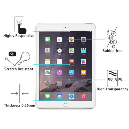 75 PCS for iPad mini 4 0.26mm 9H+ Surface Hardness 2.5D Explosion-proof Tempered Glass Film-garmade.com