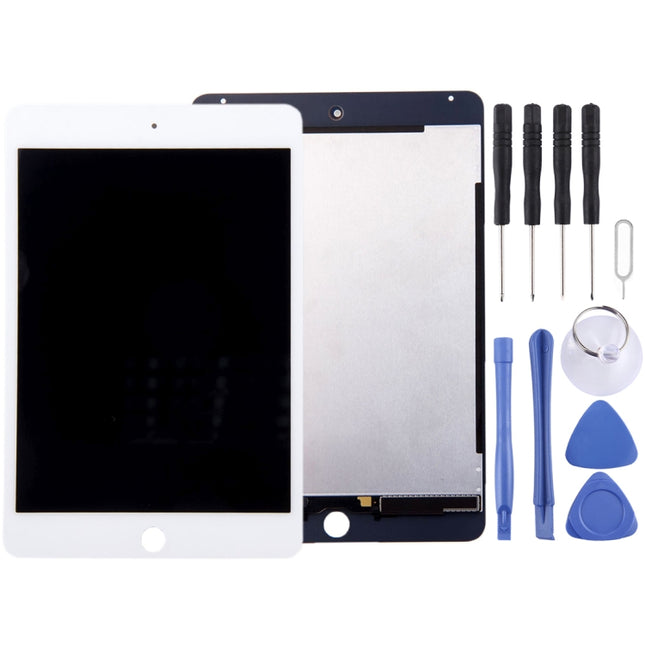 LCD Display + Touch Panel for iPad mini 4(White)-garmade.com