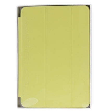 3-folding Naturally Treated Leather Smart Case with Sleep / Wake-up Function & Holder for iPad mini / mini 2 Retina-garmade.com