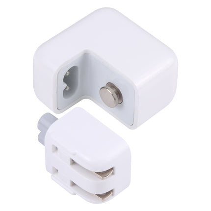 10W USB Charging Adapter with Foldable Plug, US Plug(White)-garmade.com