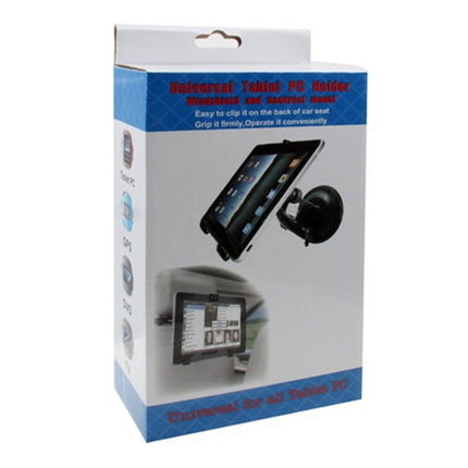 Universal In-car Mobile Holder, Adjustable Width: 100-220mm, For iPad mini 1 / 2 / 3 / New iPad (iPad 3) / iPad 2 / iPad / Others Tablet(Black)-garmade.com