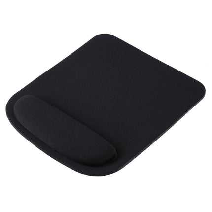 Cloth Wrist Rest Mouse Pad(Black)-garmade.com