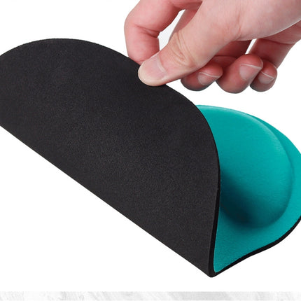 2 PCS Cloth Gel Wrist Rest Mouse Pad(Red)-garmade.com