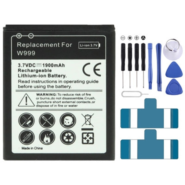1900mAh Replacement Battery for Samsung W999-garmade.com