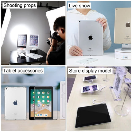 For iPad Air 2 High Quality Color Screen Non-Working Fake Dummy Display Model (Silver)-garmade.com