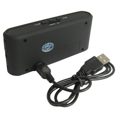 Innovatek LJ-828 Mini rechargeable speaker with TF Card Reader(Black)-garmade.com