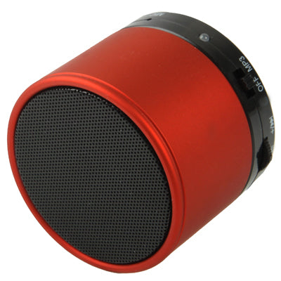 Bluetooth V2.1 Mini Stereo Speaker for Galaxy S IV / i9500 / SIII / i9300 / i8190 / S7562 / i8750 / i9220 / N7000 / i9100 / i9082 / iPhone 5 / iPhone 4 & 4S / New iPad / BlackBerry Z10 / HTC / Nokia / ... uilt-in Rechargeable Battery, Support TF Card(Red)-garmade.com