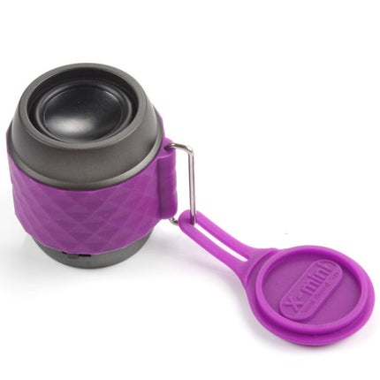 Mobile Portable Hands-free & NFC Bluetooth Stereo Speaker(Purple)-garmade.com