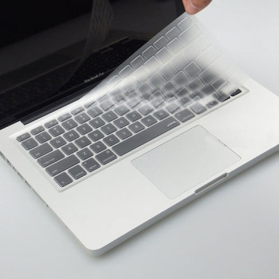 ENKAY TPU Soft Keyboard Protector Cover Skin for MacBook Pro / Air (13.3 inch / 15.4 inch / 17.3 inch)(Transparent)-garmade.com