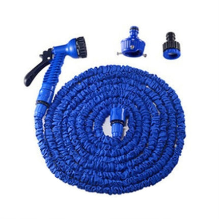 Durable Flexible Dual-layer Water Pipe Water Hose, Length: 5.7m-15m (EU Standard)(Blue)-garmade.com