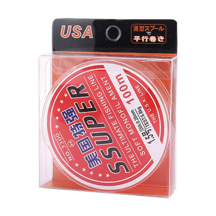 100m Extra Strong 3.5# 0.30mm 9.9kg Power USA Fishing Line(White)-garmade.com