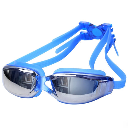 Professional Swimming Goggle Glasses(Blue)-garmade.com