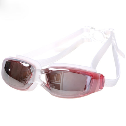 Professional Swimming Goggle Glasses(Pink)-garmade.com