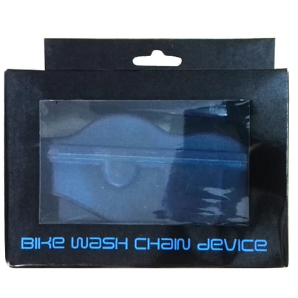 Bicycle Chain Cleaner Cycling Bike Machine Brushes Scrubber Wash Tool Kit Mountaineer Bicycle Chain Cleaner Tool Kits(Blue)-garmade.com