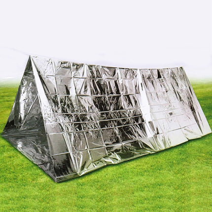 Outdoor Solutions Survival Emergency 2 People Shelter Tent(Silver)-garmade.com