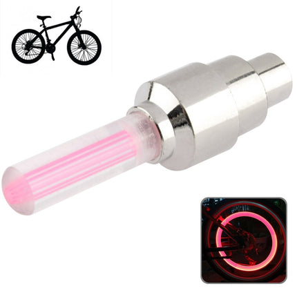 2 PCS Fireflies Series Motion Activated LED Wheel Lights for Bikes and Cars(Pink)-garmade.com