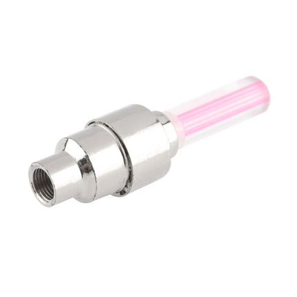 2 PCS Fireflies Series Motion Activated LED Wheel Lights for Bikes and Cars(Pink)-garmade.com