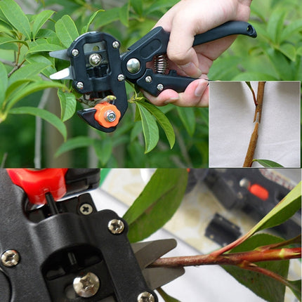 Garden Professional Grafting Cutting Tool / Graft Pruner / Grafting Scissors for Vegetable Fruit Tree(Black)-garmade.com