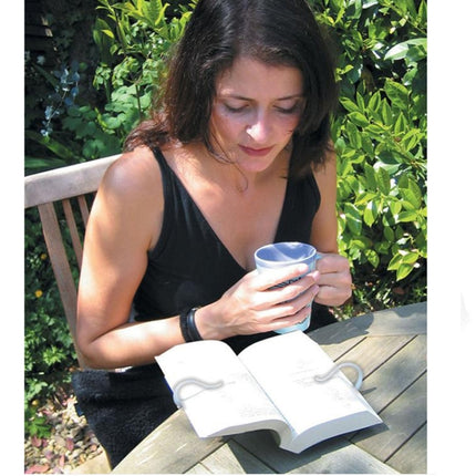 Gimble Hands Free Reading Book Holder for Home / Travel Use (Random Color Delivery)-garmade.com