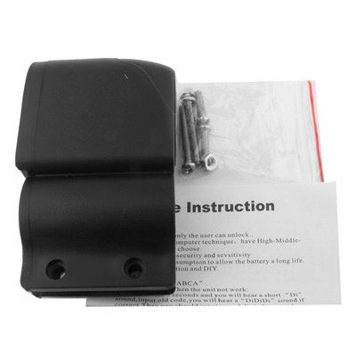 Bicycle Motion Sensor Security Alarm(Black)-garmade.com