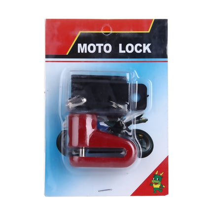 Safety Anti-theft Disk Brake Rotor Lock for Bicycle Motorcycle Scooter, Random Color Delivery-garmade.com