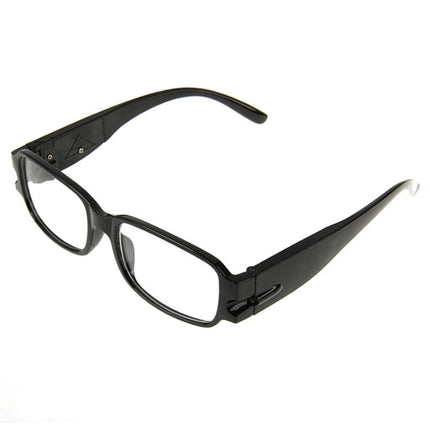 UV Protection White Resin Lens Reading Glasses with Currency Detecting Function, +1.00D-garmade.com