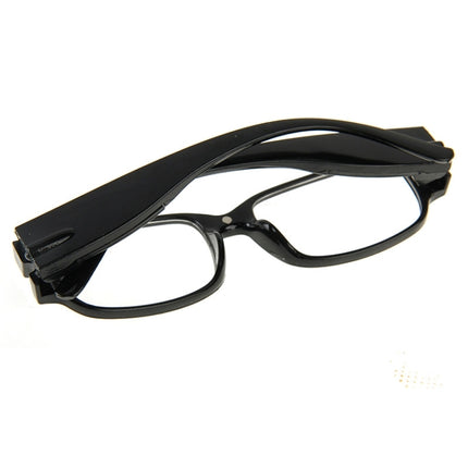 UV Protection White Resin Lens Reading Glasses with Currency Detecting Function, +2.50D-garmade.com