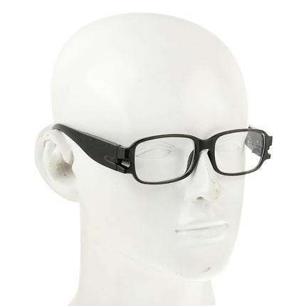 UV Protection White Resin Lens Reading Glasses with Currency Detecting Function, +4.00D-garmade.com