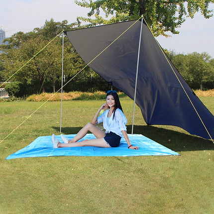 Waterproof Oxford Cloth 420D Oxford Material Camping Picnic Beach Tent Roof Tarp (Size: 215x215cm)-garmade.com