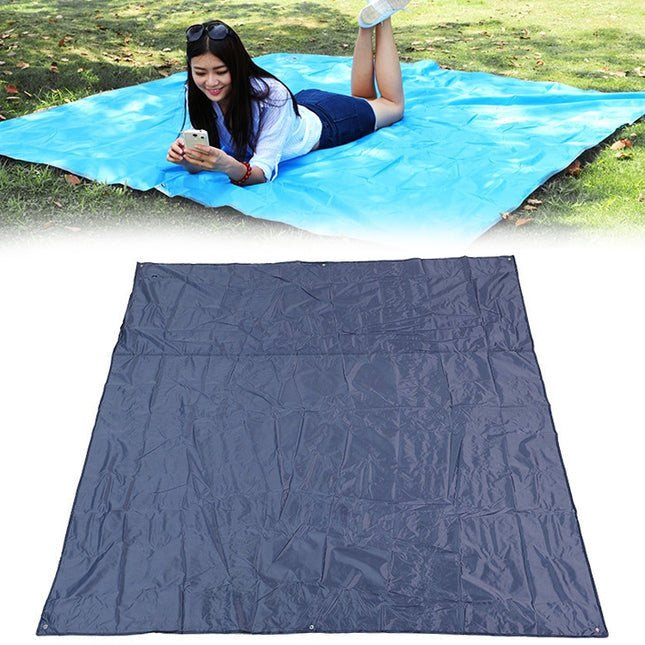 Waterproof Oxford Cloth 420D Oxford Material Camping Picnic Beach Tent Roof Tarp (Size: 215x215cm)-garmade.com