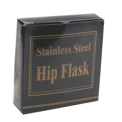 5oz Stainless Steel Liquor & Whiskey Hip Flask(Silver)-garmade.com