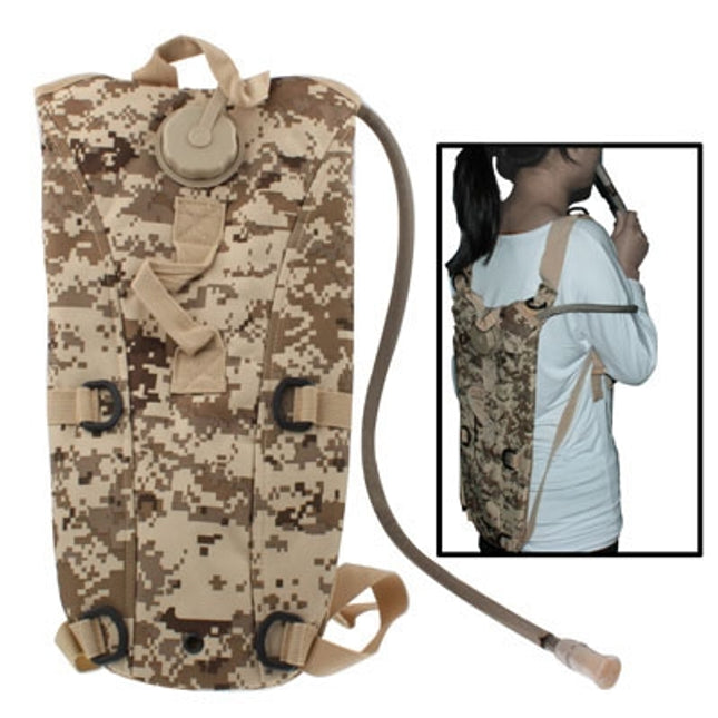 2.5L Duffle Nylon Waterbag Backpack with Tube / Waterbag-garmade.com