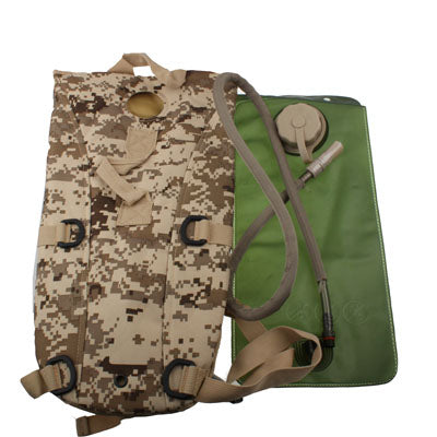 2.5L Duffle Nylon Waterbag Backpack with Tube / Waterbag-garmade.com