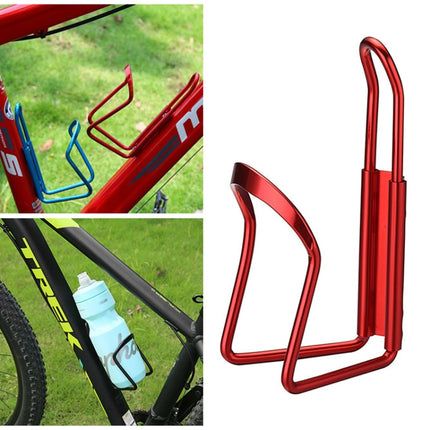 Portable Drinking Cup Water Bottle Cage Holder Bottle Carrier Bracket Stand for Bike(Red)-garmade.com
