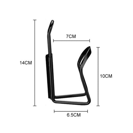 Portable Drinking Cup Water Bottle Cage Holder Bottle Carrier Bracket Stand for Bike(Silver)-garmade.com