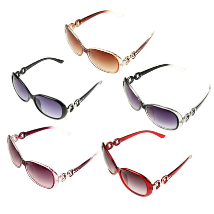 Retro UV400 UV Protection PC Frame AC Lens Sunglasses(Wind Red)-garmade.com