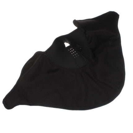 Outdoor Ventilation Prevention Half Face Mask(Black)-garmade.com