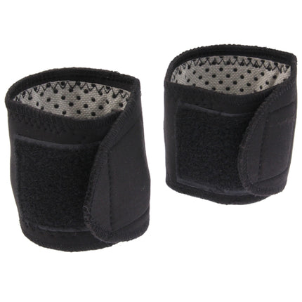 Infrared Magnetic Therapy Self-Heating Wrist Protector(Black)-garmade.com