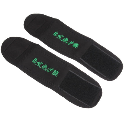 Infrared Magnetic Therapy Self-Heating Wrist Protector(Black)-garmade.com