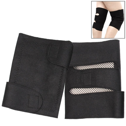 Infrared Magnetic Therapy Self-Heating Kneepad(Black)-garmade.com