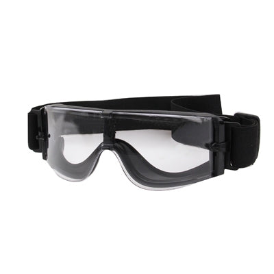X800 Goggle UV400 Protection with Transparent / Black / Yellow Lens(Black)-garmade.com